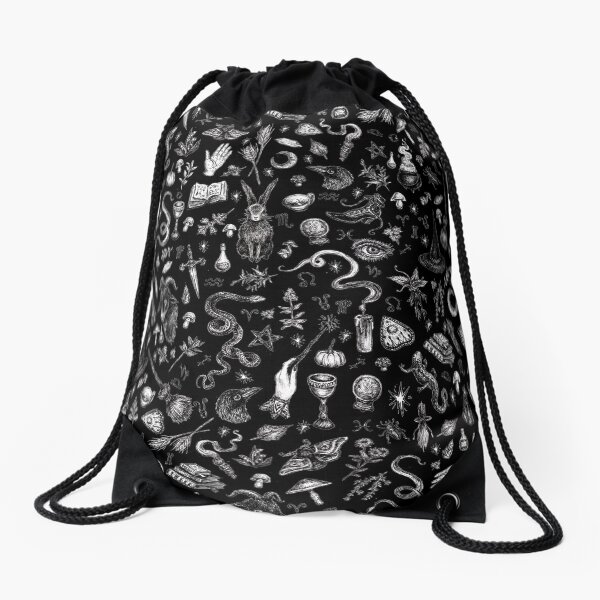 Salem Hexe in Schwarz Turnbeutel