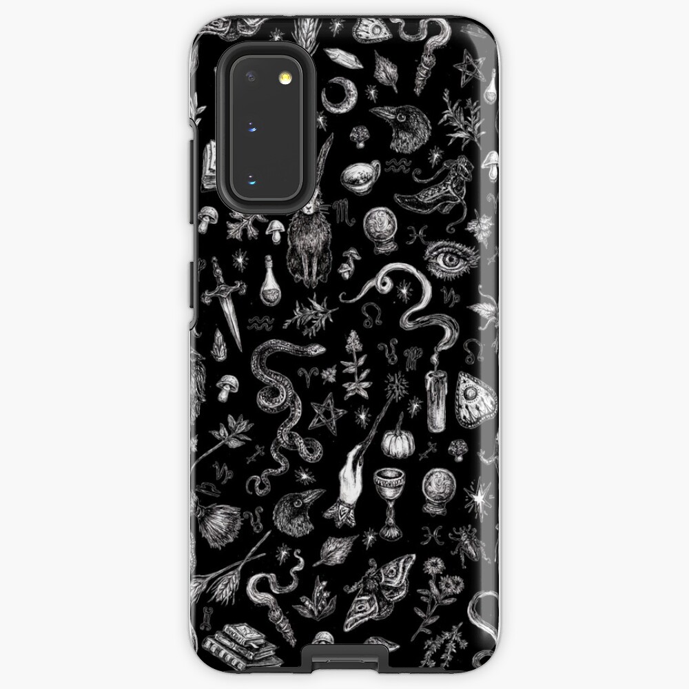 Salem Witch in Black Case & Skin for Samsung Galaxy