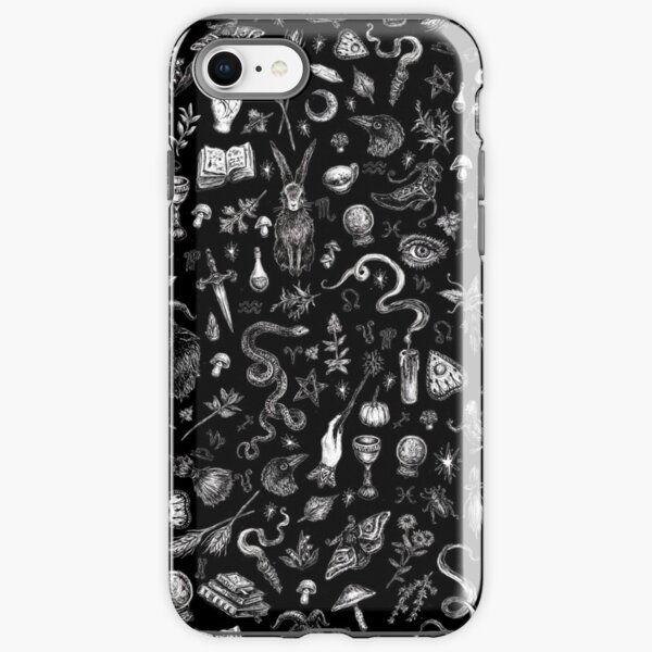 Salem Witch in Black iPhone Tough Case