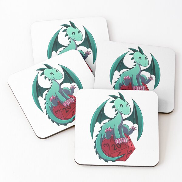 Item preview, D&D - Dragons and Dice! (Green Dragon) designed and sold by kickgirl.