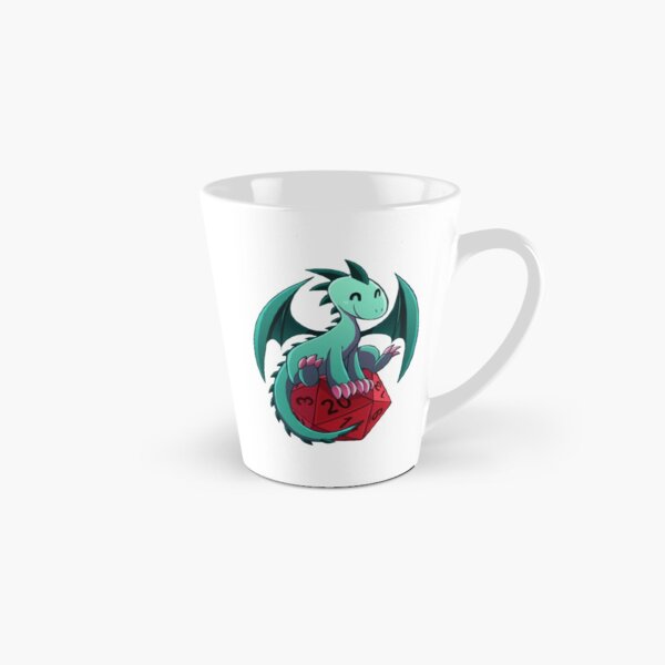D&D - Dragons and Dice! (Green Dragon) Tall Mug
