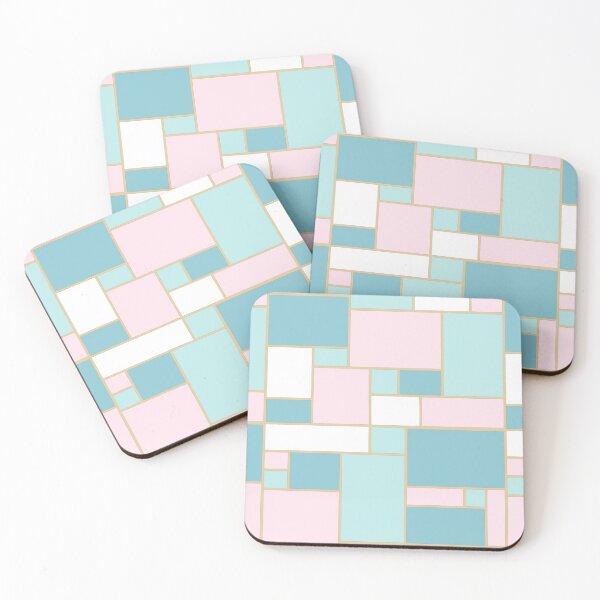 Item preview, Modern pastel mondrian designed and sold by Wh1teF1re.