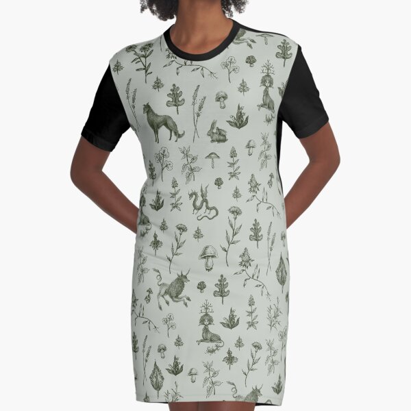 Medieval Dingus Party! Graphic T-Shirt Dress