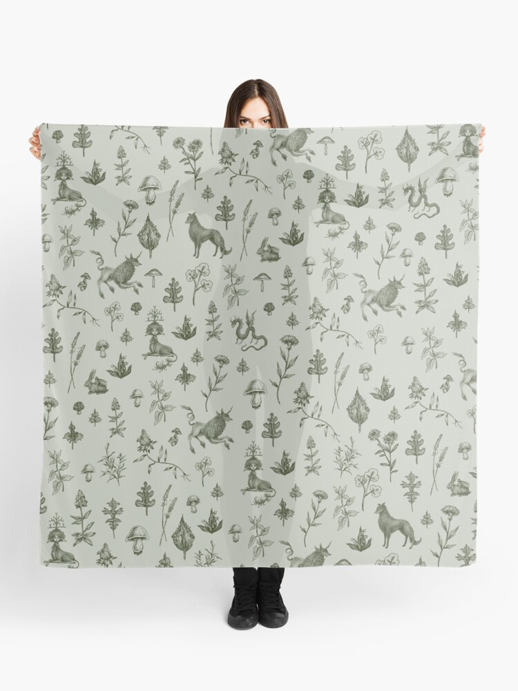 Thumbnail 1 of 3, Scarf, Medieval Dingus Party! designed and sold by Brett Manning.