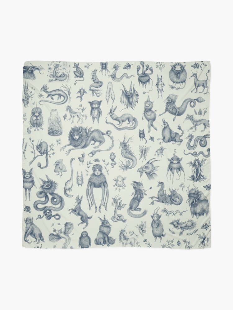 Alternate view of Beings and Creatures Scarf