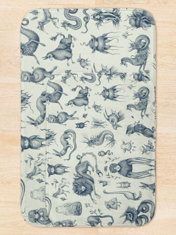 Alternate view of Beings and Creatures  Bath Mat
