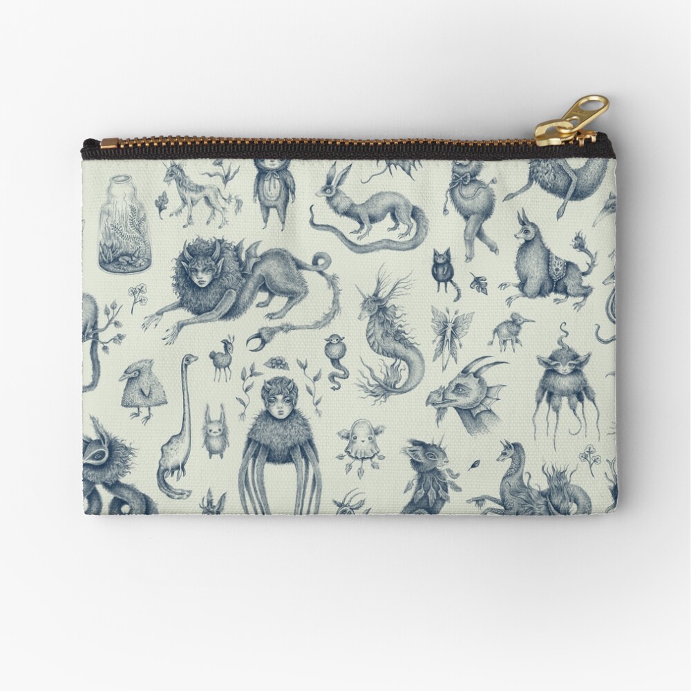 Beings and Creatures Zipper Pouch