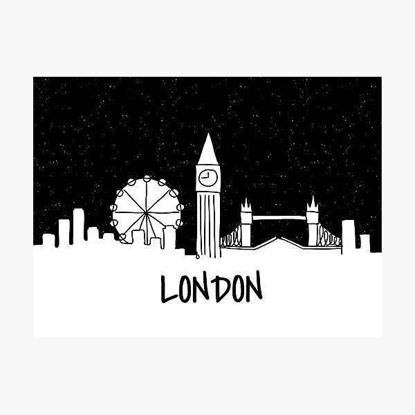London skyline Photographic Print
