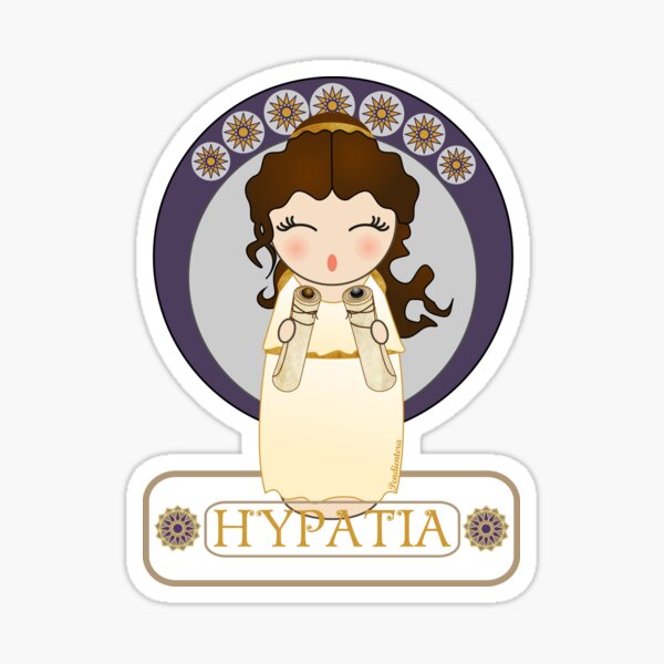 Kokeshi Hypatia Pegatina