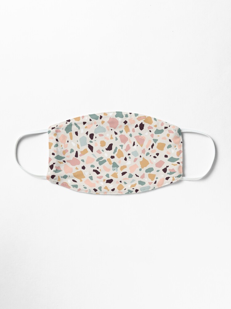 Alternate view of Pink Pastel Terrazzo Mask