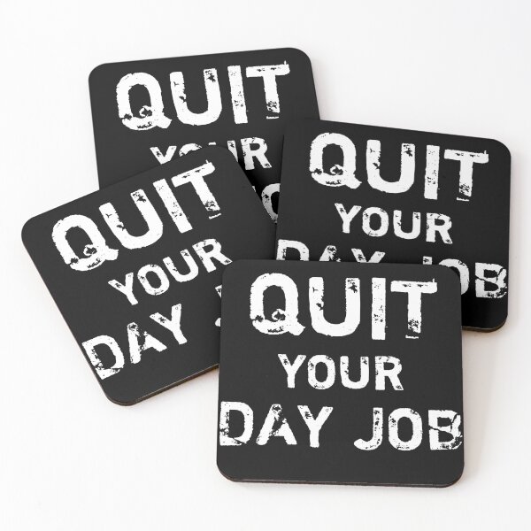 Item preview, quit your day job shirt funny vintage retro tee designed and sold by andy-mt.