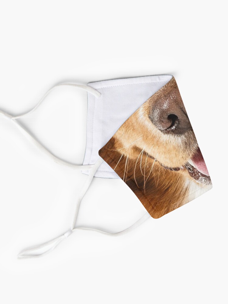 Alternate view of Golden Retriever Dog Face Mask