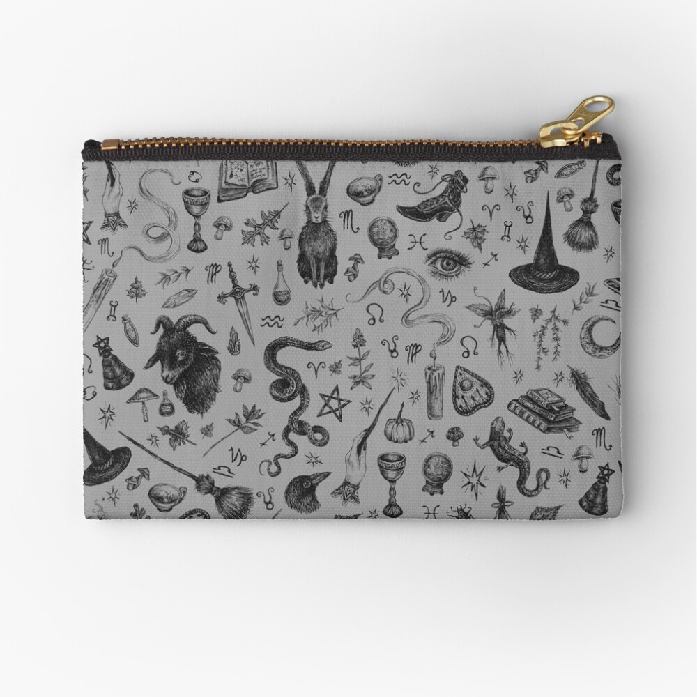 Salem Witch Zipper Pouch