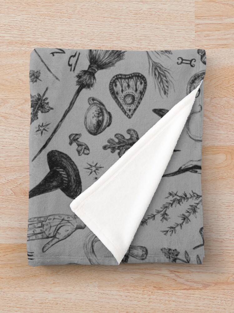 Alternate view of Salem Witch Throw Blanket