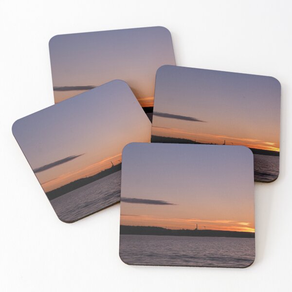 Item preview, Nokia skyline at sunset with a cloud designed and sold by Jouko Lehto Photography.