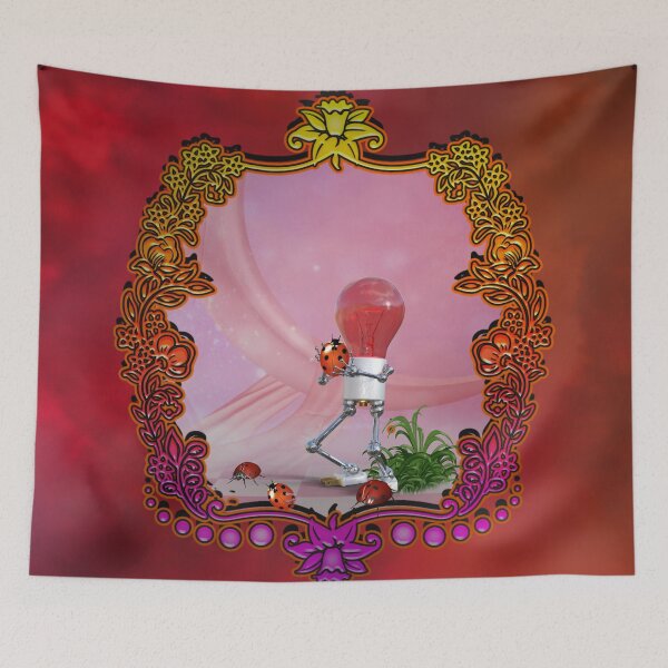 Item preview, Funny light bulb with ladybug designed and sold by nicky2342.