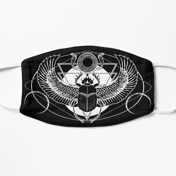 Winged scarab and the Sun disc Mask