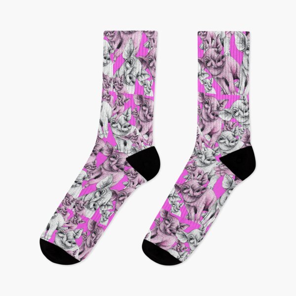 Item preview, Pink Black Pigs designed and sold by Flower Magic .