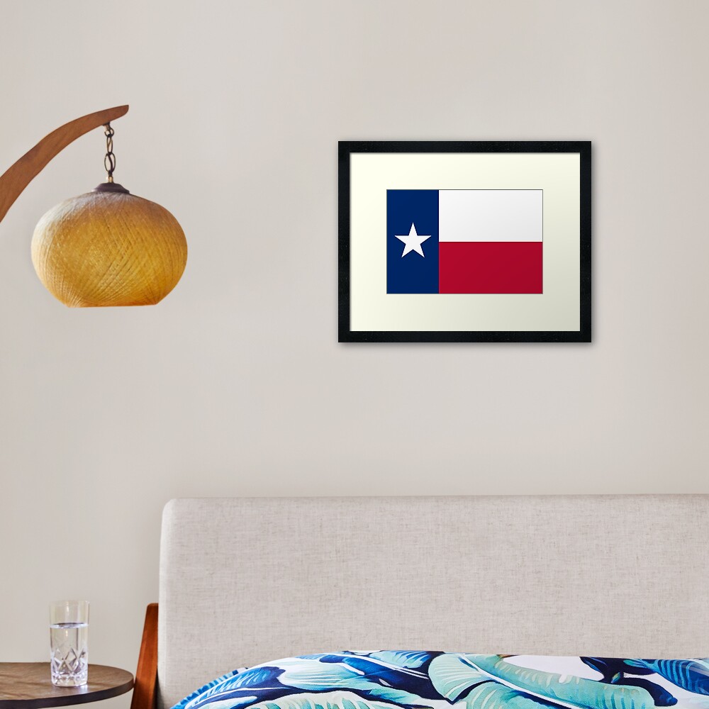 "Texas Our Texas Flag " Framed Art Print for Sale by apstephens Redbubble