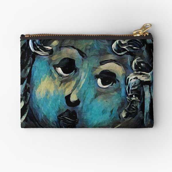 Quarantine Blues Zipper Pouch