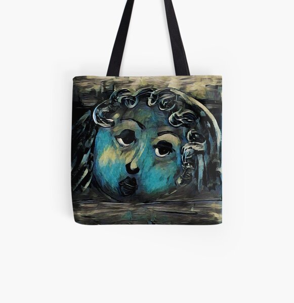 Quarantine Blues All Over Print Tote Bag