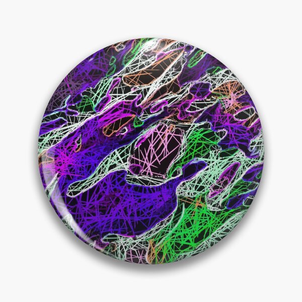 Item preview, psychedelic rotten sketching texture abstract background in purple blue green designed and sold by Mrvell.