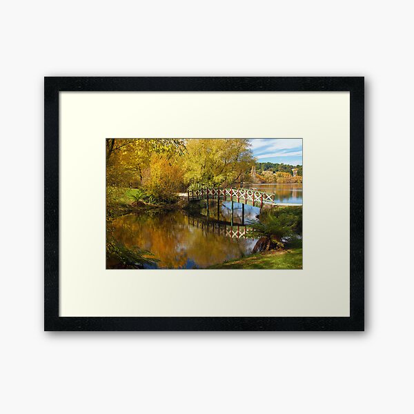 Item preview, Little Bridge at Lake Daylesford designed and sold by johno60.