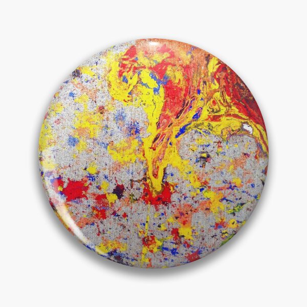 Artikelvorschau, Grungy bunte bespritzte Farbe auf Beton entworfen und verkauft von allhistory.