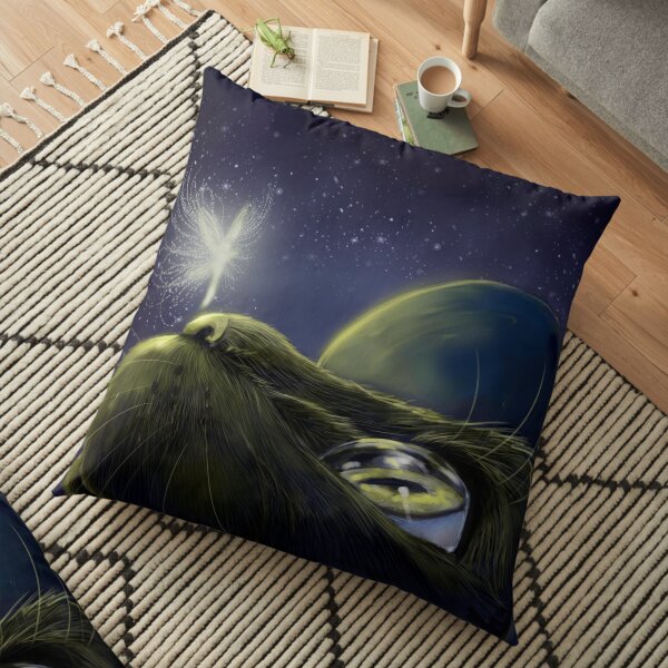 I believe in fairies Floor Pillow