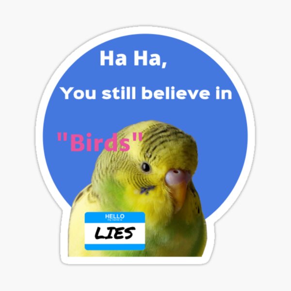 Birds Aren't Real Sticker