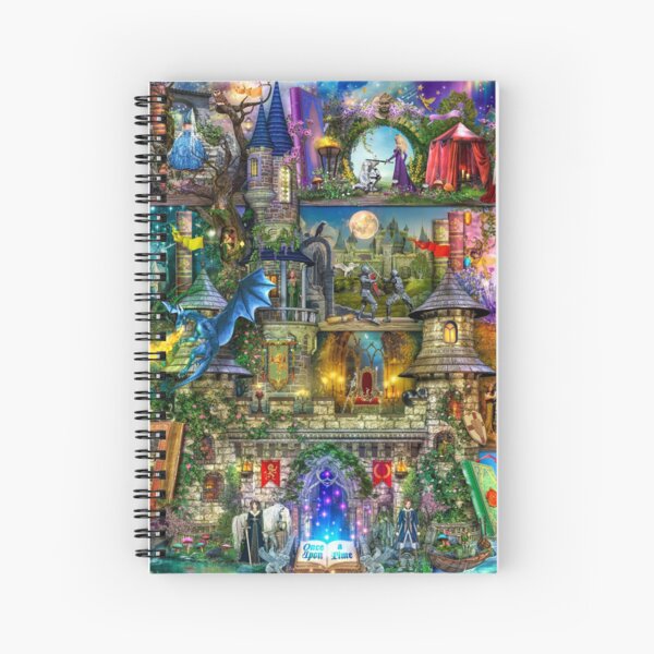 Once Upon a Fairytale Spiral Notebook
