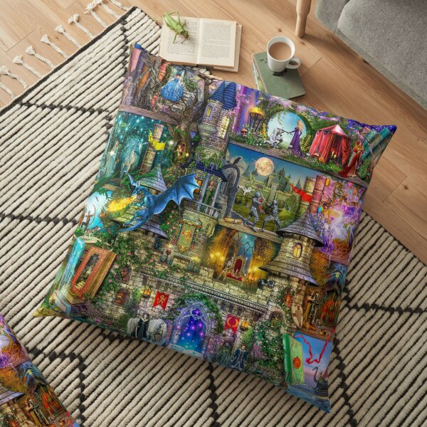 Once Upon a Fairytale Floor Pillow