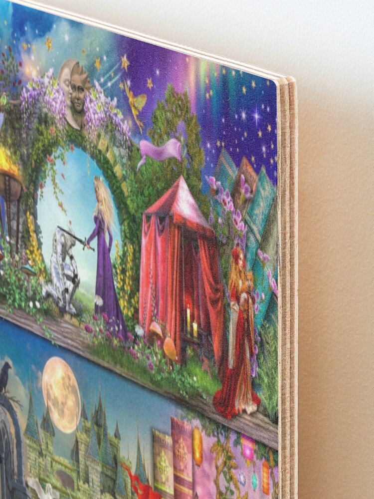 Alternate view of Once Upon a Fairytale Mounted Print
