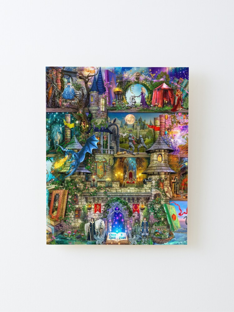Alternate view of Once Upon a Fairytale Mounted Print