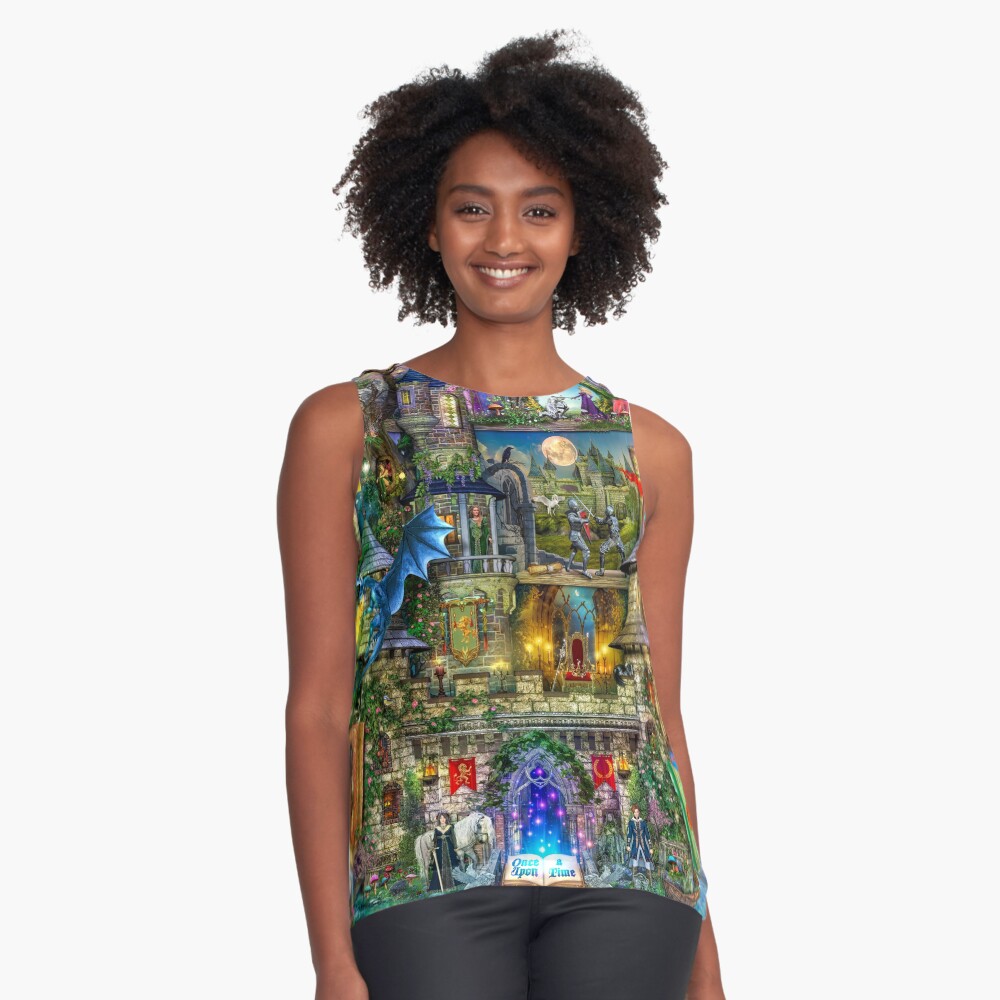 Item preview, Sleeveless Top designed and sold by Foxfires.