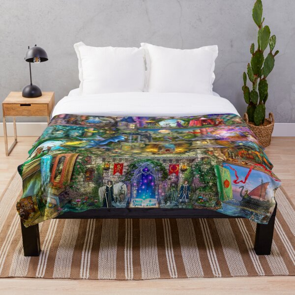 Once Upon a Fairytale Throw Blanket