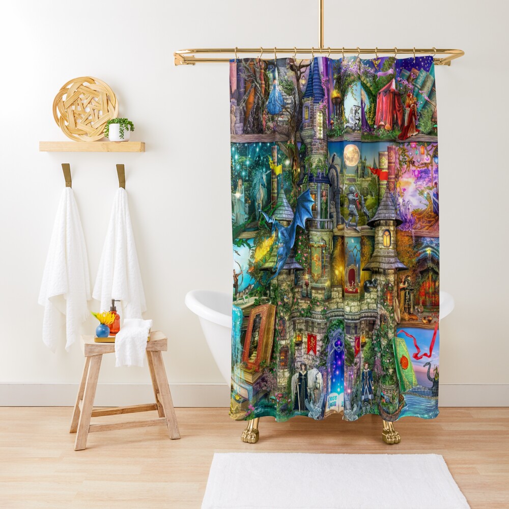 Item preview, Shower Curtain designed and sold by Foxfires.