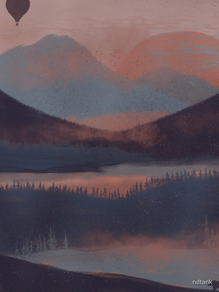 Adrift in the Mountains... by ndtank