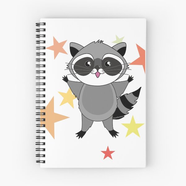 Item preview, Kawaii raccoon designed and sold by Pendientera.