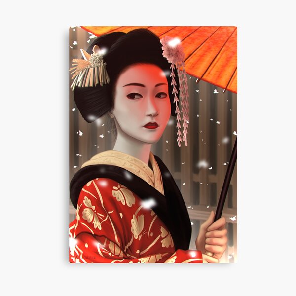 Item preview, Geisha • Digital paitning  designed and sold by CAROTdraws.