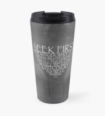 Seek First Travel Mug