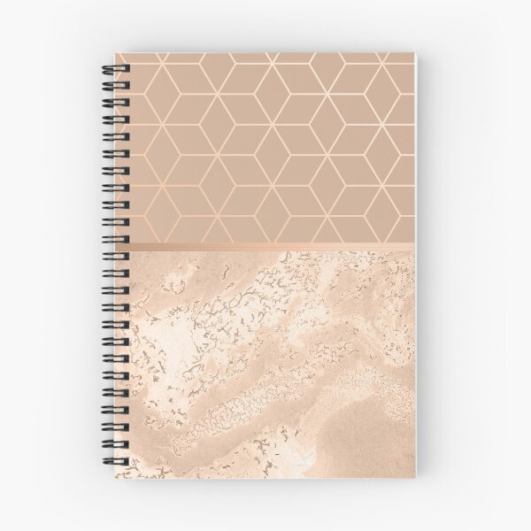Artikelvorschau, MARBLE HAZELNUT ROSEGOLD & HEXAGONAL entworfen und verkauft von Pia Schneider.