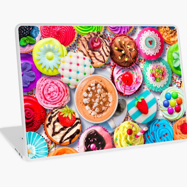 Cupcakes and Cocoa Laptop Skin