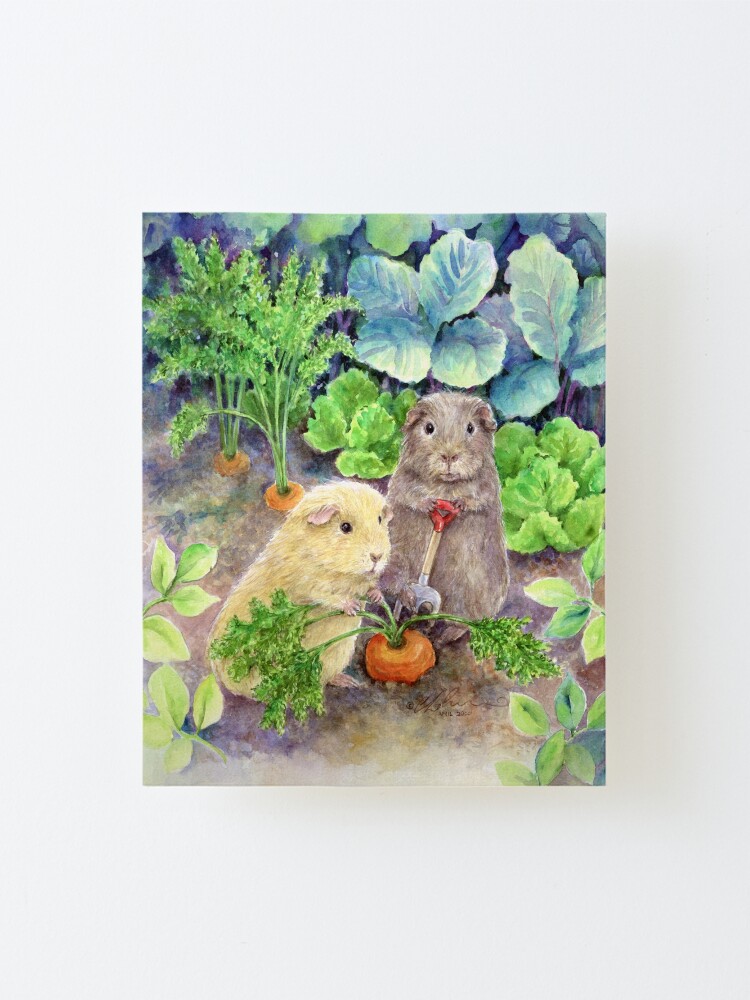 Alternate view of The Gardeners Mounted Print