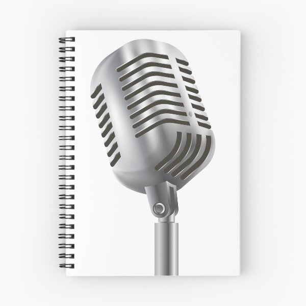 Item preview, realistic-metallic-microphone-singing designed and sold by FILMMAKERS.