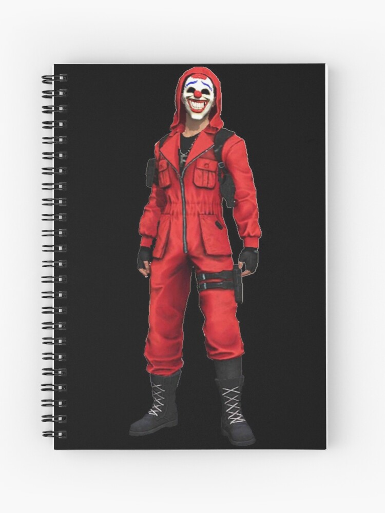 Criminal Bundle Red Gaming Spiral Notebook By Fatijld123 Redbubble