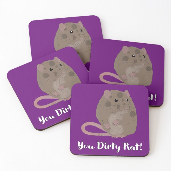 Item preview, You Dirty Rat! designed and sold by Child of the Corn Designs.