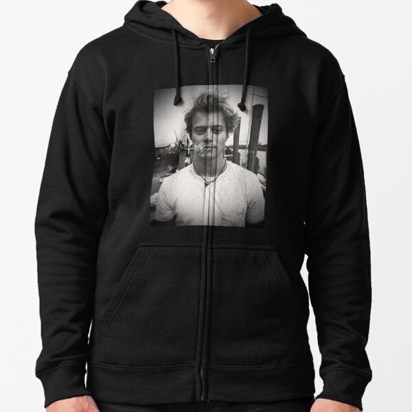 JJ - rudy pankow - bancos exteriores - Netflix Sudadera con capucha y cremallera