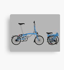Brompton Bicycle Canvas Print