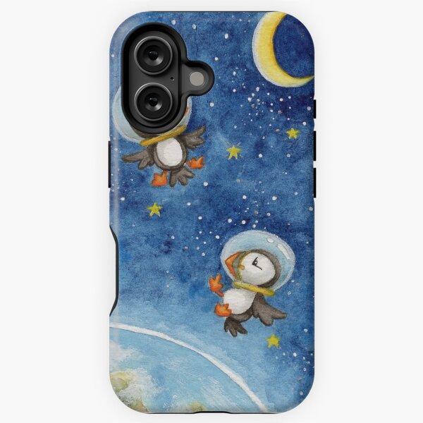 Item preview, Space Puffins designed and sold by ChristieCoxArt.